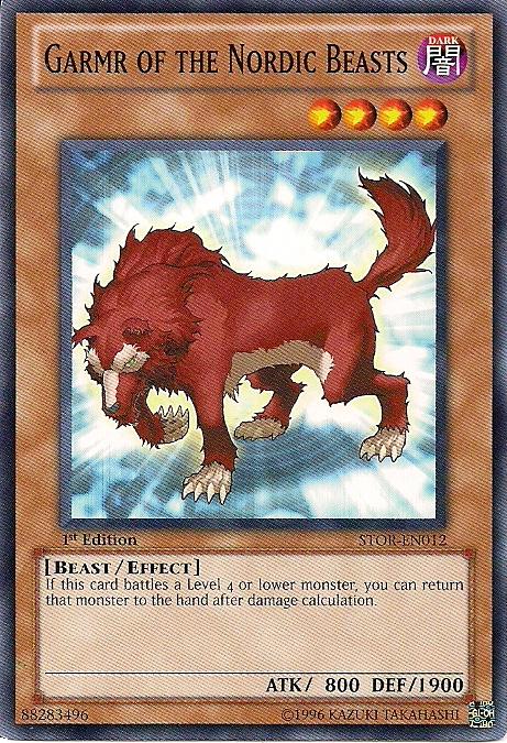 Garmr of the Nordic Beasts [STOR-EN012] Common Yu-Gi-Oh!