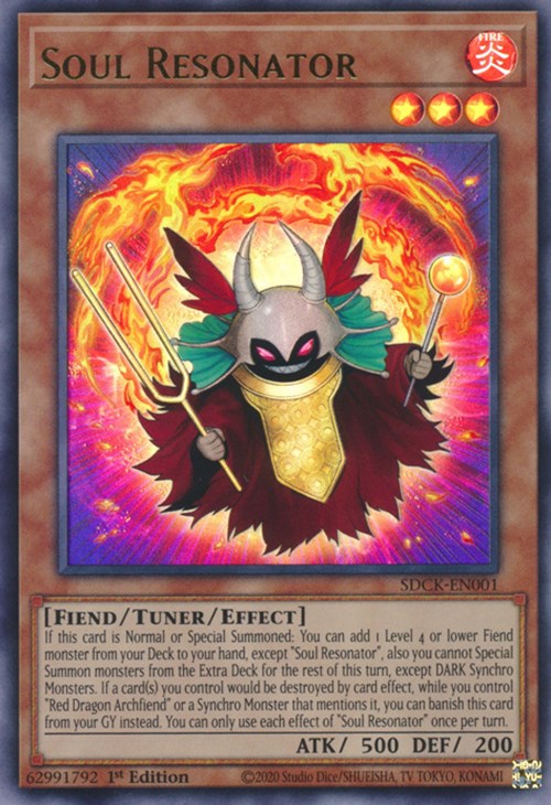 Soul Resonator [SDCK-EN001] Ultra Rare Yu-Gi-Oh!