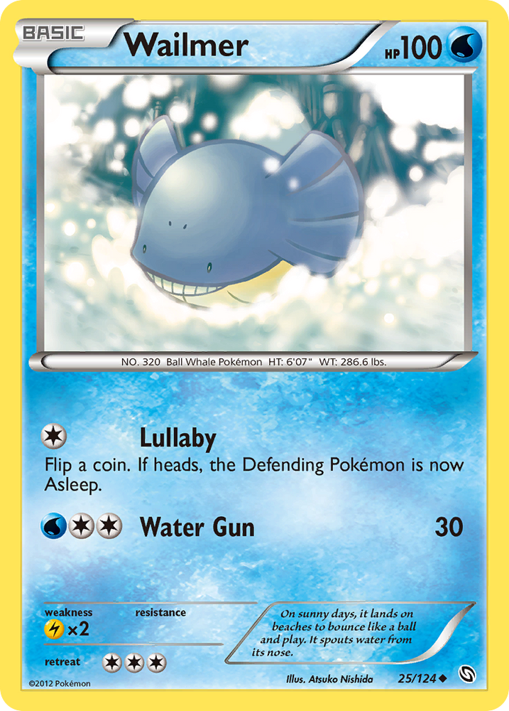 Wailmer (25/124) [Black & White: Dragons Exalted] Pokémon