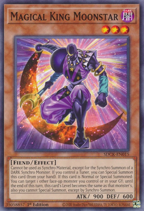 Magical King Moonstar [SDCK-EN015] Common Yu-Gi-Oh!