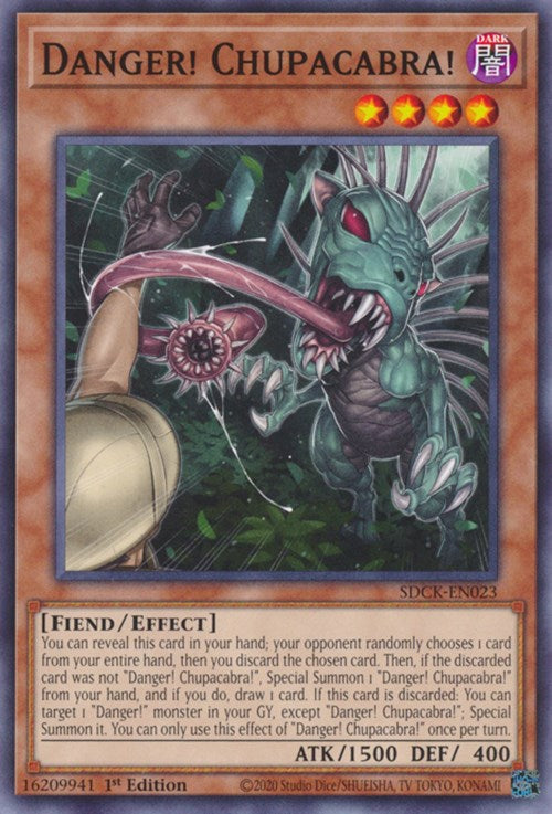 Danger! Chupacabra! [SDCK-EN023] Common Yu-Gi-Oh!