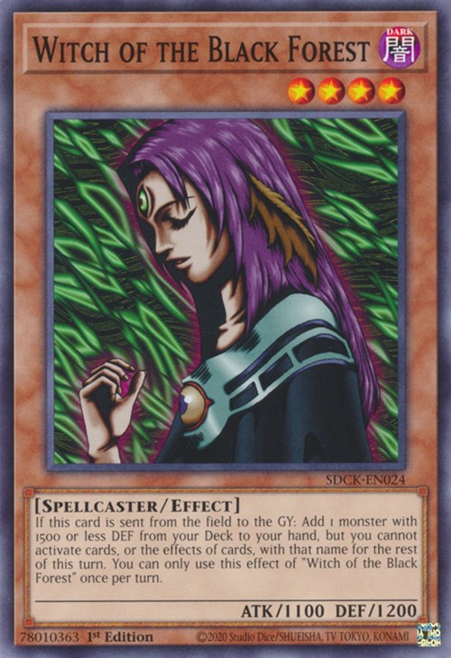 Witch of the Black Forest [SDCK-EN024] Common Yu-Gi-Oh!