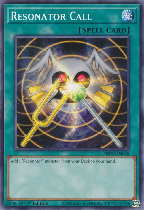 Resonator Call [SDCK-EN028] Common Yu-Gi-Oh!