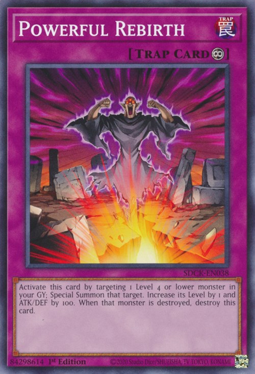 Powerful Rebirth [SDCK-EN038] Common Yu-Gi-Oh!