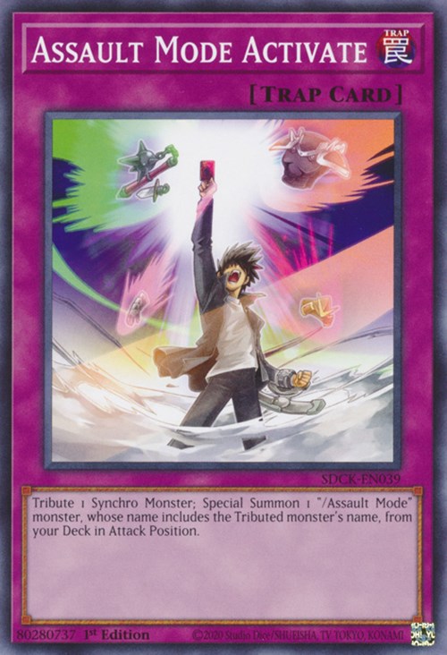 Assault Mode Activate [SDCK-EN039] Common Yu-Gi-Oh!