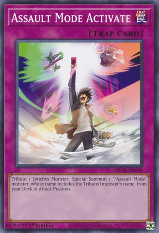 Assault Mode Activate [SDCK-EN039] Common Yu-Gi-Oh!