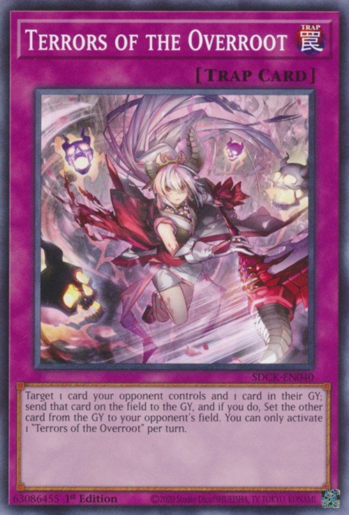 Terrors of the Overroot [SDCK-EN040] Common Yu-Gi-Oh!