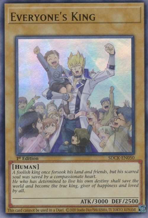 Everyone's King [SDCK-EN050] Ultra Rare Yu-Gi-Oh!