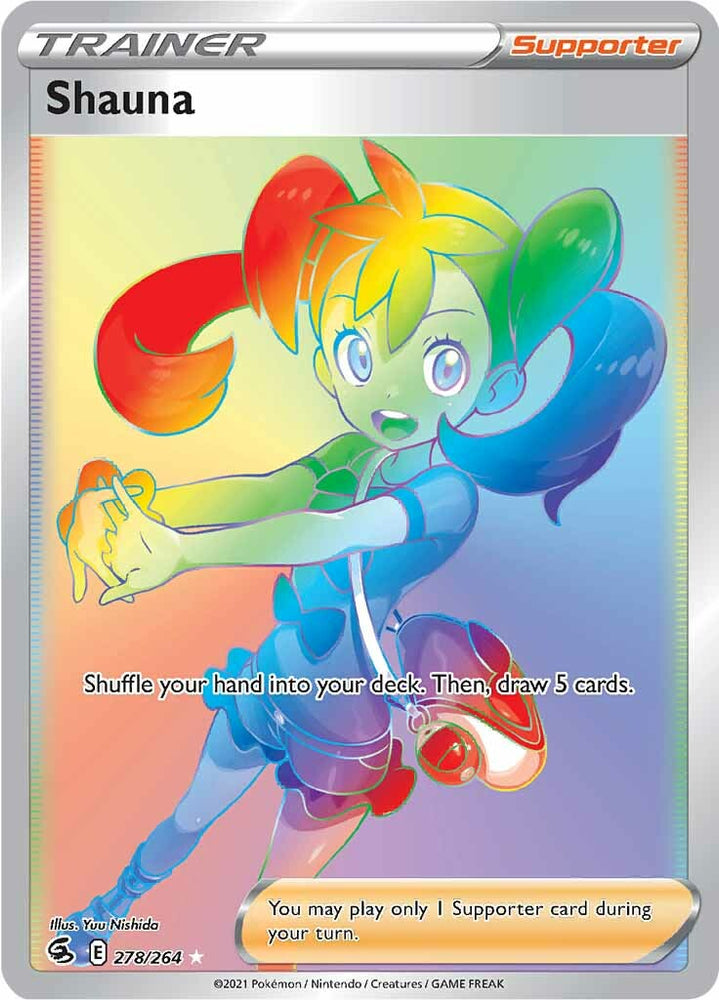 Shauna (278/264) [Sword & Shield: Fusion Strike] Pokémon