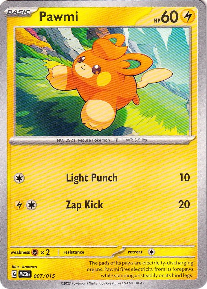 Pawmi (007/015) [McDonald's Promos: 2023 Collection] Pokémon