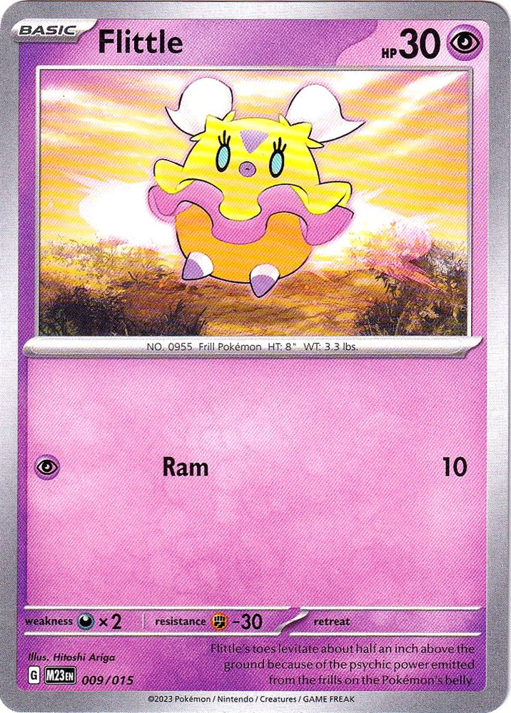 Flittle (009/015) [McDonald's Promos: 2023 Collection] Pokémon