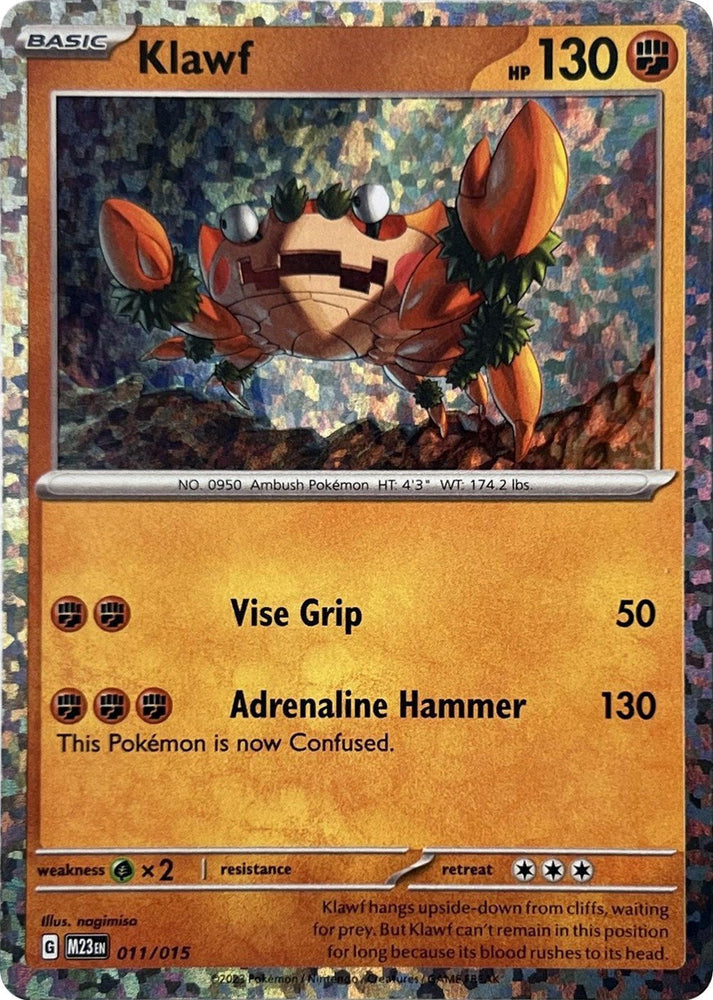 Klawf (011/015) [McDonald's Promos: 2023 Collection] Pokémon
