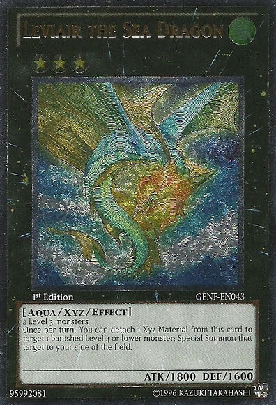 Leviair the Sea Dragon [GENF-EN043] Ultimate Rare Yu-Gi-Oh!