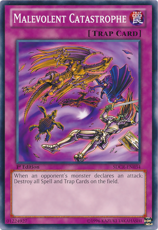 Malevolent Catastrophe [SDCR-EN034] Common Yu-Gi-Oh!