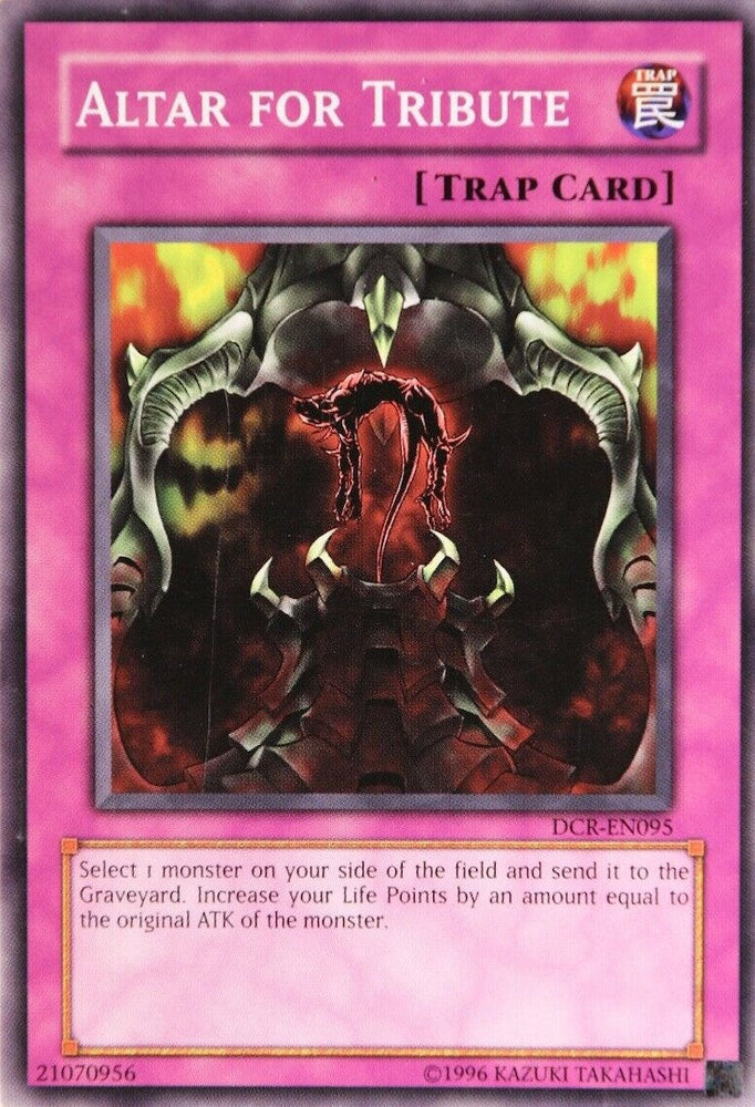 Altar for Tribute [DCR-EN095] Common Yu-Gi-Oh!