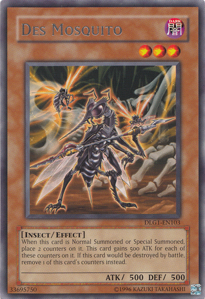 Des Mosquito [DLG1-EN103] Rare Yu-Gi-Oh!