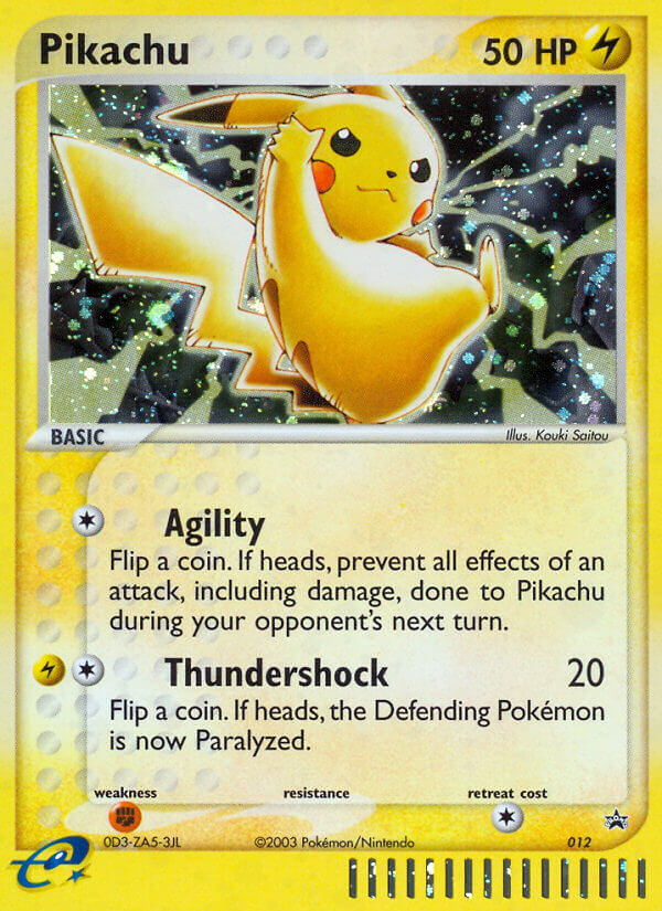Pikachu (012) [Nintendo: Black Star Promos] Pokémon