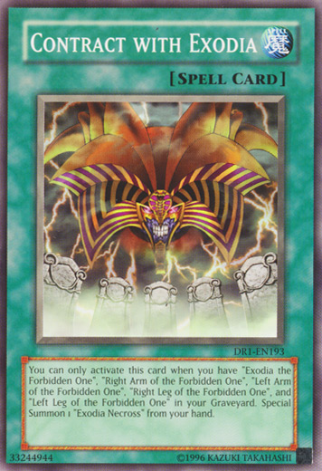 Contract with Exodia [DR1-EN193] Common Yu-Gi-Oh!