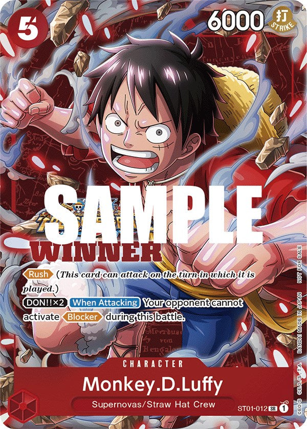 Monkey.D.Luffy (Winner Pack Vol. 5) [One Piece Promotion Cards]
