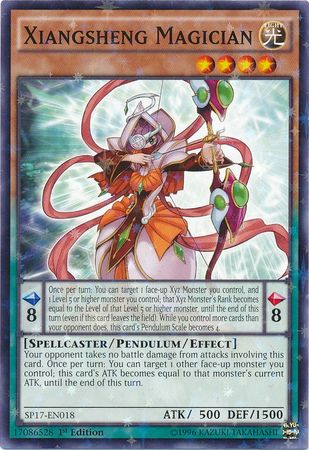 Xiangsheng Magician [SP17-EN018] Starfoil Rare Yu-Gi-Oh!