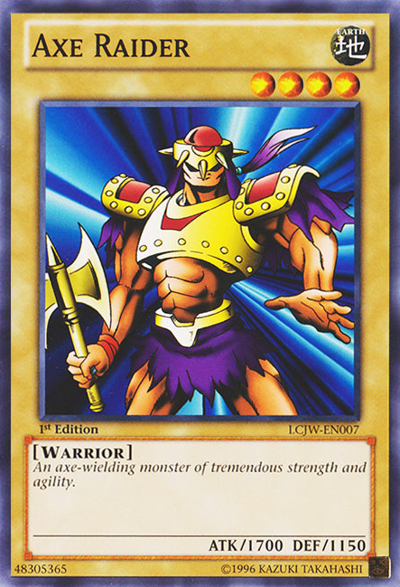 Axe Raider [LCJW-EN007] Common Yu-Gi-Oh!
