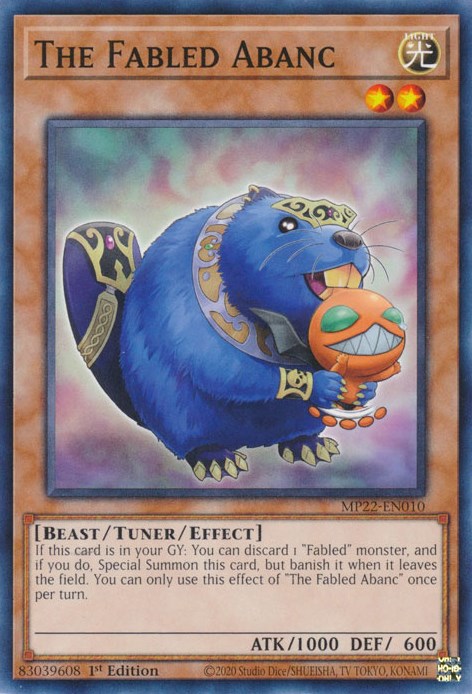 The Fabled Abanc [MP22-EN010] Common Yu-Gi-Oh!