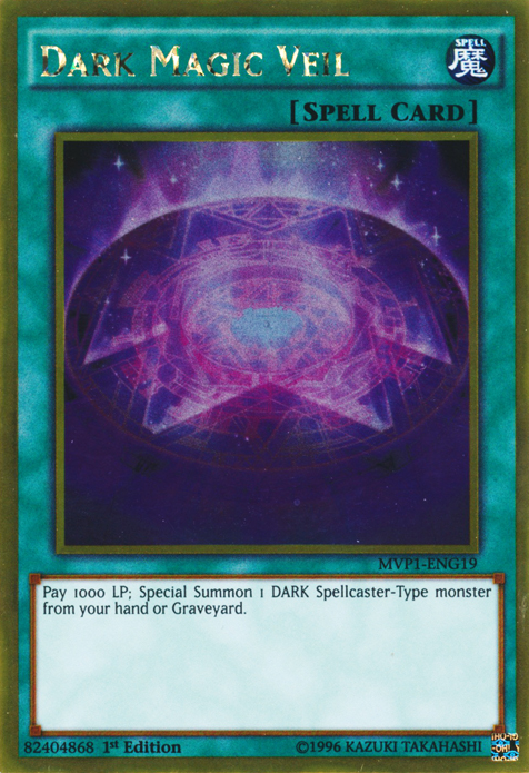 Dark Magic Veil [MVP1-ENG19] Gold Rare Yu-Gi-Oh!