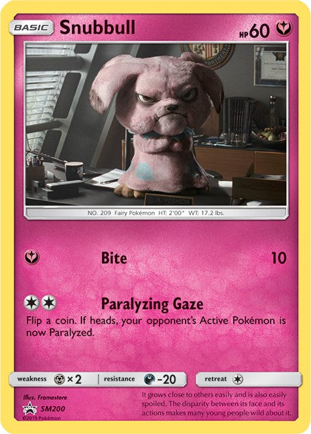 Snubbull (SM200) [Sun & Moon: Black Star Promos] Pokémon