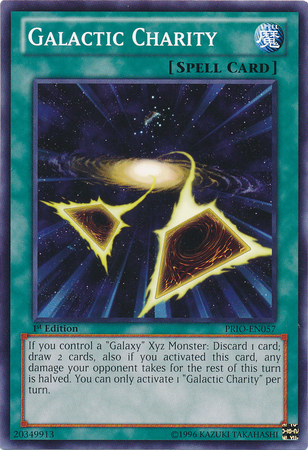 Galactic Charity [PRIO-EN057] Common Yu-Gi-Oh!