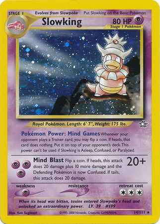 Slowking (14/111) [Neo Genesis Unlimited] Pokémon