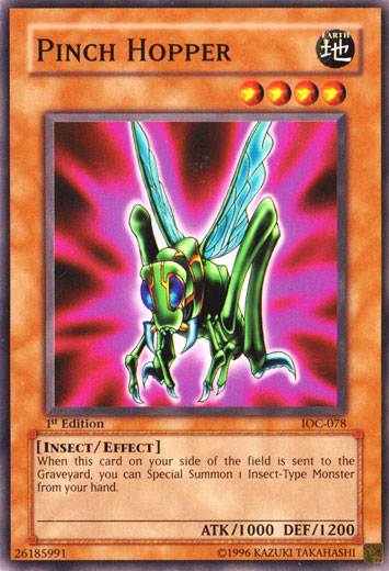 Pinch Hopper [IOC-078] Common - Yugioh Cards For Your TCG Needs!