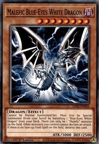 Malefic Blue-Eyes White Dragon [LDS2-EN005] Common Yu-Gi-Oh!
