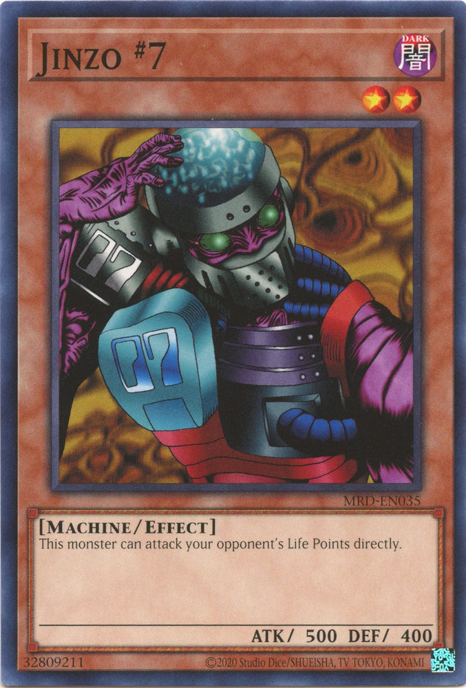 Jinzo #7 (25th Anniversary) [MRD-EN035] Common Yu-Gi-Oh!