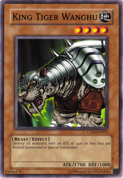 King Tiger Wanghu [CP01-EN014] Common Yu-Gi-Oh!