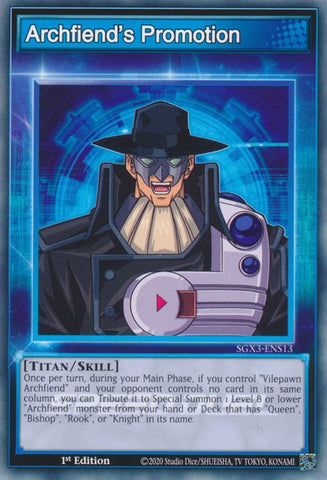 Archfiend's Promotion [SGX3-ENS13] Common Yu-Gi-Oh!
