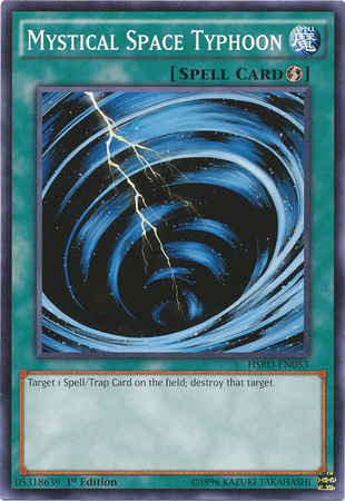 Mystical Space Typhoon [HSRD-EN053] Common Yu-Gi-Oh!