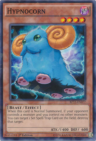 Hypnocorn [BP03-EN077] Shatterfoil Rare Yu-Gi-Oh!