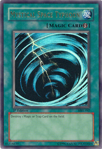 Mystical Space Typhoon [MRL-047] Ultra Rare Yu-Gi-Oh!