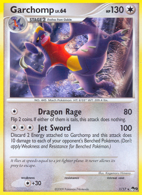 Garchomp (1/17) [POP Series 9] Pokémon