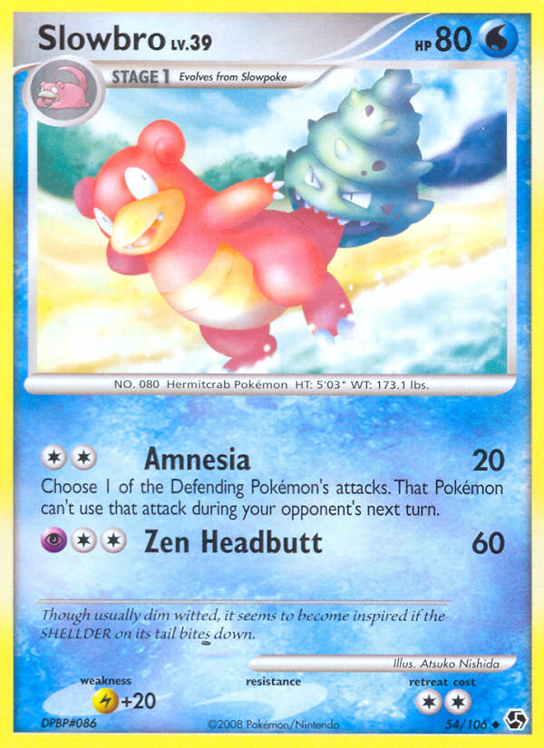 Slowbro (54/106) [Diamond & Pearl: Great Encounters] Pokémon