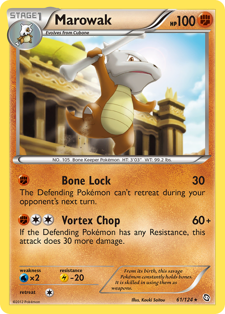 Marowak (61/124) [Black & White: Dragons Exalted] Pokémon