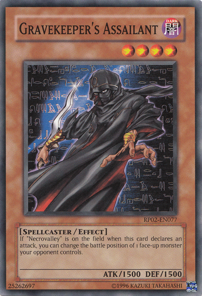 Gravekeeper's Assailant [RP02-EN077] Common Yu-Gi-Oh!