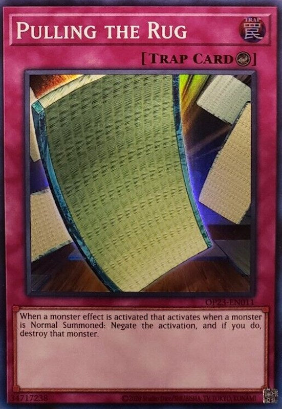 Pulling the Rug [OP23-EN011] Super Rare Yu-Gi-Oh!