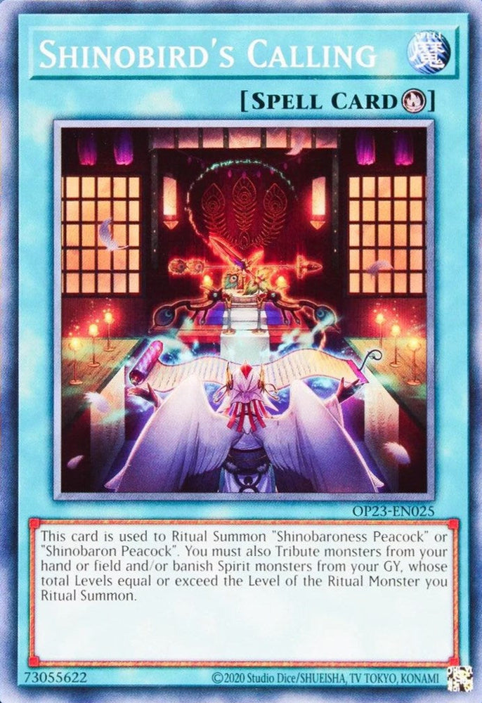 Shinobird's Calling [OP23-EN025] Common Yu-Gi-Oh!