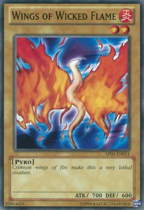 Wings of Wicked Flame [AP04-EN014] Common Yu-Gi-Oh!
