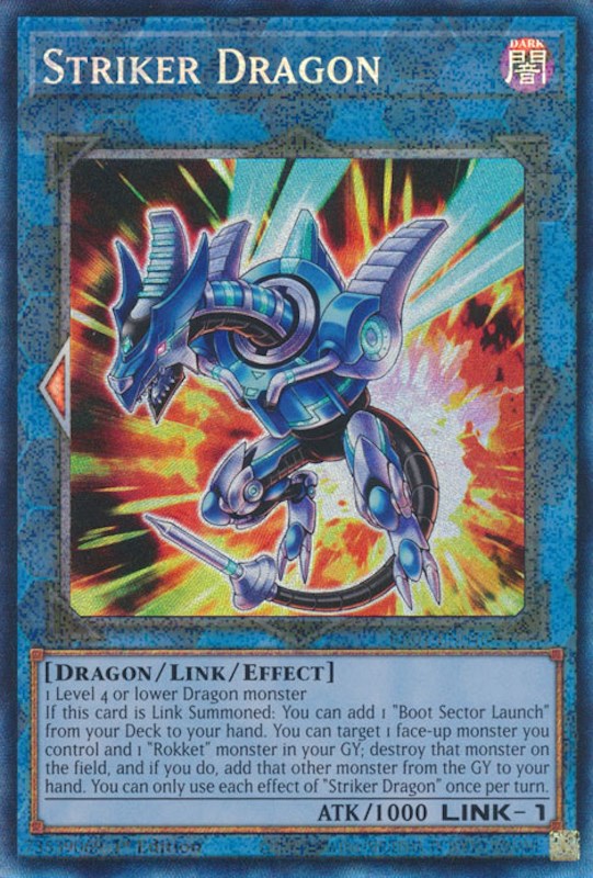 Striker Dragon [RA01-EN046] Prismatic Collector's Rare Yu-Gi-Oh!
