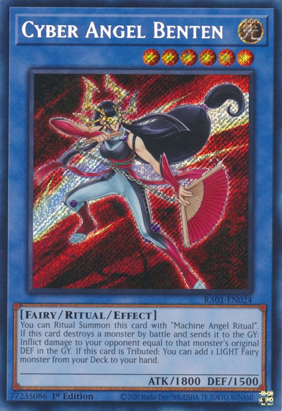 Cyber Angel Benten [RA01-EN024] Secret Rare Yu-Gi-Oh!