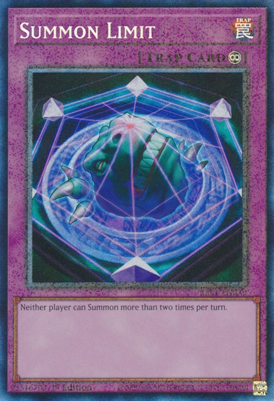 Summon Limit [RA01-EN070] Prismatic Collector's Rare Yu-Gi-Oh!