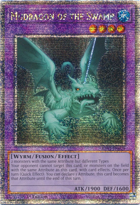 Mudragon of the Swamp [RA01-EN028] Quarter Century Secret Rare Yu-Gi-Oh!