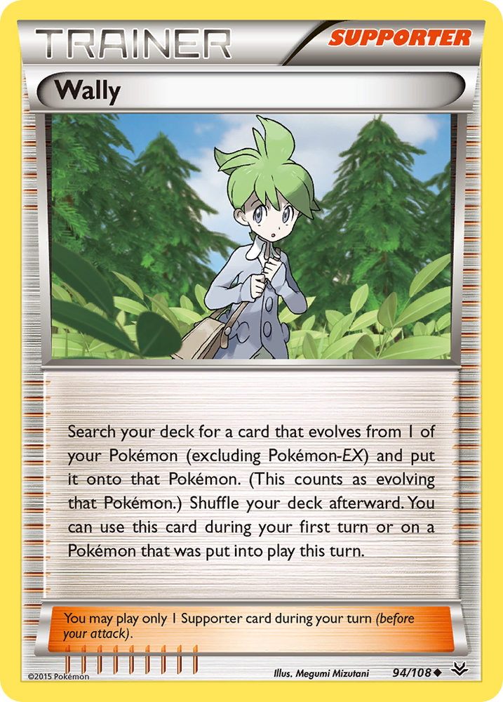 Wally (94/108) [XY: Roaring Skies] Pokémon